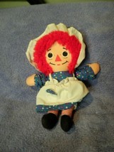Playskool Raggedy Ann Plush Doll  8.5&quot; Tall Stuffed Toy Doll - £6.96 GBP