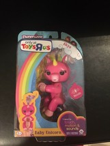 WowWee AUTHENTIC Fingerlings Interactive Unicorn Skye Pink Toy - £31.99 GBP