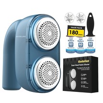 Fabric Shaver And Lint Remover, Rechargeable Electric Fuzz Remover With 2 Replac - £41.34 GBP