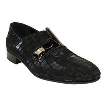 Men's GENIO Patent Suede Leather, Red Sole Shoes Turkey 120371263 Black image 3