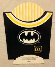 McDonald&#39;s French Fries Holder 1992 Batman Vintage - £12.05 GBP