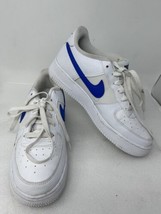 Nike Air Force 1 Low GS White Game Royal Size 7Y FN3875-100 - £46.67 GBP