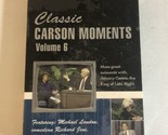 Carson’s Classic Moments Volume 6 VHS Tape Johnny Carson - £6.36 GBP