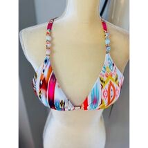 La Blanca Desert Dream Triangle Bikini Top, Luxurious Beach Top, Size 12... - $49.00
