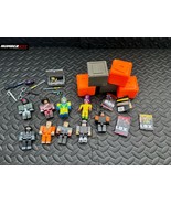 29 Lot of Roblox Figures Mini Figs Accessories Toys &amp; Weapons Characters... - £27.08 GBP