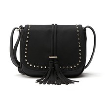 Jiessie&amp;Angela New Women Tassel Messenger Bags Vintage Leather Top-Handbag Famou - £22.57 GBP