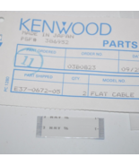 NEW Kenwood E37-0672-05 Flat Flex Cable for TK-280 - $236.99 MXN