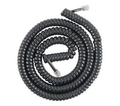 ShoreTel-IP-Black-25Foot-Handset-Cord - 40 inches Long / 25 Foot When Stretched - £4.47 GBP