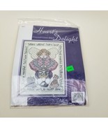Angel Hearts Delight Counted Cross Stitch Kit Sugarplum Express Sealed 017 - £15.57 GBP