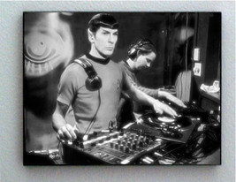 Framed Star Trek Mr. Spock DJ Rave Parody Party Funny 8.5X11 Art Print - $19.19