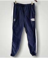 NEW NBA Men&#39;s Size Medium Sweatpants Jogger Black Polyester - $22.77