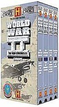 NEW World War II The War In Europe 4 VHS Boxed Set New In Factory Shrink... - £7.50 GBP