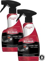 Weiman Ceramic and Glass Stovetop Cleaner - 12 Ounce 2 Pack - Daily Use Professi - £38.15 GBP