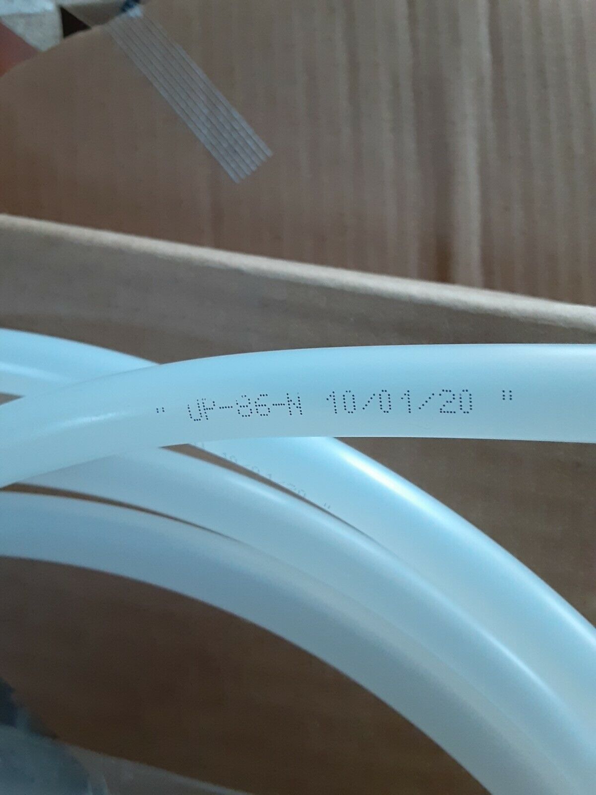 .375&quot; ID x .500&quot;OD natural Poly Airline Tube Air Hose Tubing .062&quot; Wall ... - $16.83