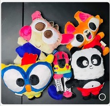 Billy Bird Panda robot Lisa Cat Cowy Linkgo Kids Plush Stuffed Animal Soft Safe - £25.75 GBP