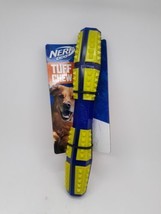 Nerf Dog Toy Tuff Chew Durable Rubber Stick Blue &amp; Neon - £11.06 GBP
