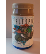 Vintage Aladdin Thermos Talespin No Cup Bears Cute Collectible Plastic - $11.99