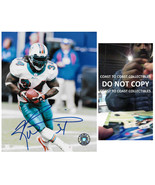 Ricky Williams signed Miami Dolphins football 8x10 photo COA proof autog... - $108.89