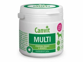 Genuine Canvit MULTI Vitamins DOGS Food Supplement complex dog 100g / 500g - £22.14 GBP+
