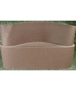 10pc 6 &quot; X 132&quot; 80 GRIT SANDING BELT Aluminum Oxide Made in USA Butt Joi... - $159.99