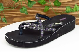 Teva Sz 10 M Purple Strappy Fabric Women Sandals - £13.25 GBP