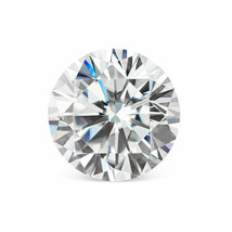 12mm 6.13 Ct Forever One DEF Moissanite Loose Stone Round Excellent Cut - £1,380.12 GBP