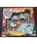 NEW   MAISTO HARLEY-DAVIDSON CYCLE TOWN CITY STREETS PLAYSET   BLUE TOW ... - £24.71 GBP