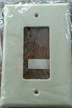 (LOT of 10) OVERSIZE WALL PLATE IVORY 2751V-BOX COOPER 1-GANG  10pcs - £10.21 GBP