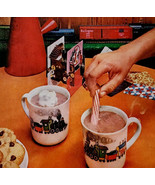 1961 Nestlé Hot Cocoa Mix Advertisement Train Railroad Room Christmas DW... - €10,27 EUR