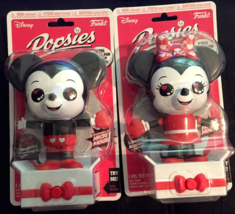 Funko popsies Disney Mickey &amp; Minnie Mouse Valentine Day set of 2 New in... - £9.85 GBP