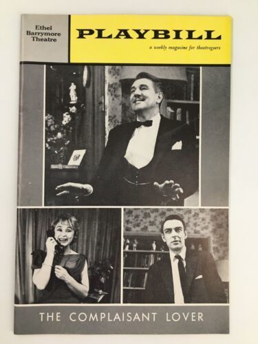 1962 Playbill Ethel Barrymore Theatre Michael Redgrave in The Complaisan... - $14.20