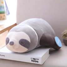 1pc 65-100cm New Cute Stuffed Sloth Toy Plush Soft Simulation Sloths Sof... - $10.35+