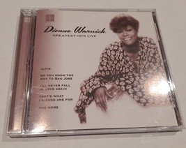 Warwick, Dionne : Greatest Hits Live CD - £6.40 GBP