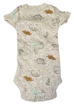 Carter’s Preemie Baby Bodysuit Lot Child of Mine 3 Pack Dino Neutral Unworn image 8