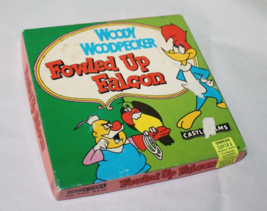 Vintage Woody Woodpecker Fowled Up Falcon Castle Films Super 8 Black &amp; W... - £15.90 GBP