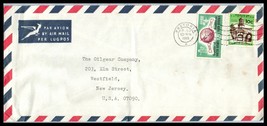 1965 SOUTH AFRICA Air Mail Cover - Pretoria to Westfield, New Jersey USA S5 - £1.55 GBP