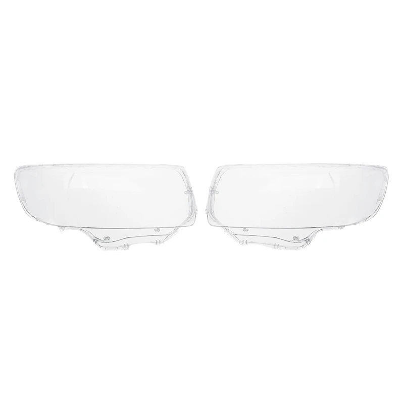 1Pair Car Front Head Light Lamp Lens Cover Head Light Shell Lamp Hoods For - £163.39 GBP