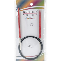 Knitter's Pride-Dreamz Fixed Circular Needles 40"-Size 8/5mm - $12.49