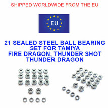 Tamiya Thunder Shot &amp; Thunder shot 2022 Compatible Steel Ball Bearing Hop Up Set - £21.33 GBP