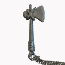 Vintage 1970s Tomahawk Pendant Neck Chain Necklace 18” - £11.72 GBP