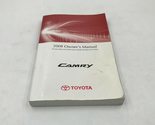 2008 Toyota Camry Owners Manual Handbook OEM K02B49003 [Paperback] Toyota - $25.48