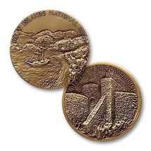 GLACIER NATIONAL PARK 1910 BRONZE CHALLENGE COIN - £31.59 GBP