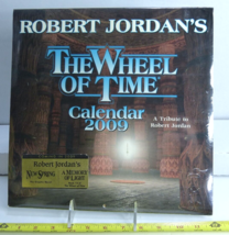 Robert Jordan’s Wheel of Time Calendar 2009 Unopened - $44.55