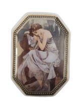 Goebel Artis Orbis Mucha “Night&#39;s Rest&quot; Porcelain Trinket Box Art Nouveau - £58.42 GBP