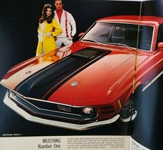 Ford 1970 Car Buyer Brochure Automobiles Thunderbird Torino Mustang Maverick - £15.75 GBP