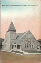 South Columbia Missouri Methodist Episcopal Church Eldon &amp; Hartville Postcard W6 - £10.00 GBP