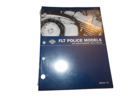 2010 Harley-Davidson FLT Police Models  Parts Catalog 99545-10 - $557.10 MXN