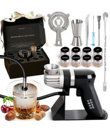 Smoking Gun, Smoke Gun for Cocktails - Cocktail Smoker Kit &amp; 8 Wood Chip... - $250.56 CAD