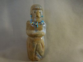 ZUNI Native American Pueblo  Elegant Zuni Women Eddington Hannaweeka  042522H - £269.53 GBP