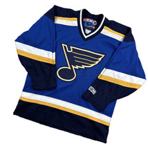 VIntage 90s St Louis Blues NHL CCM Authentic Sewn Hockey Jersey Youth Size L/XL - £27.21 GBP
